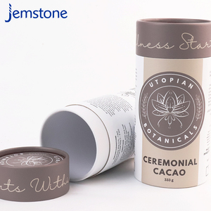 Custom Printed logo Experienced Suppliers Custom Printed <b>Cardboard</b> Cylinder <b>Box</b> Paper Tube Packaging - Product Image 4