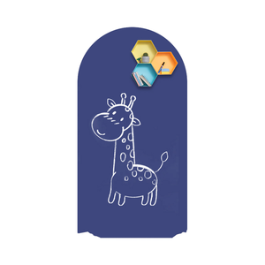 Juego completo interactivo personalizado de pizarras magnéticas autoadhesivas <span class=keywords><strong>Pizarra</strong></span> colorida con base <span class=keywords><strong>negra</strong></span> - Product Image 1