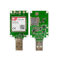 Long Range USB Dongle with Wifi Share SIM7670E Dongle + LTE + GPS Antenna