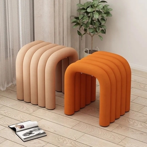 Simple Creative Special-shaped Low Stool Living Room Nordic Designer Bedroom <strong>Dresser</strong> <strong>Chair</strong> - Product Image 3