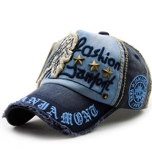 Sombrero de moda europea y americana, gorra de béisbol informal con palo de letras, gorra de algodón <span class=keywords><strong>para</strong></span> exteriores <span class=keywords><strong>para</strong></span> hombres y mujeres - Product Image 1