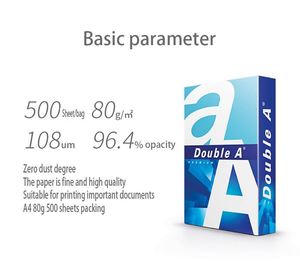 เพิ่มเป็นสองเท่า80gsm สีขาวพิเศษ A4กระดาษสำเนาเครื่องพิมพ์500แผ่น A4กระดาษสอง A4กระดาษ - Product Image 3