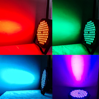Nouvelle lampe LED PAR 84W 84 LED, éclairage de fête, stroboscope plat, contrôleur DMX512, sonore, couleurs RGB 3-en-1, pour KTV, DJ, discothèque, mariage, Noël