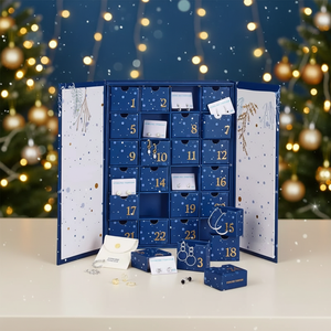 Caja <span class=keywords><strong>de</strong></span> Calendario <span class=keywords><strong>de</strong></span> Adviento Personalizada <span class=keywords><strong>de</strong></span> 12 Días: <span class=keywords><strong>Cajas</strong></span> <span class=keywords><strong>de</strong></span> Papel <span class=keywords><strong>Misteriosas</strong></span> <span class=keywords><strong>de</strong></span> Lujo para Regalos <span class=keywords><strong>de</strong></span> Navidad, Electrónicos y Belleza - Product Image 1