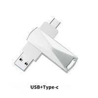 Hotsell Photo Stick Type-c Métal USB C Personnaliser LOGO Flash Drive 2.0/3.0 U Disque métal Memory Stick OTG Pendrive
