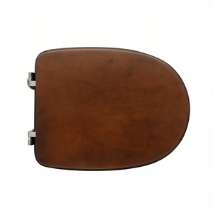 Siège de toilette pour Cesame Aretusa Vase Forma 6 blanc, longueur 46 cm avec charnières traversantes - Product Image 3