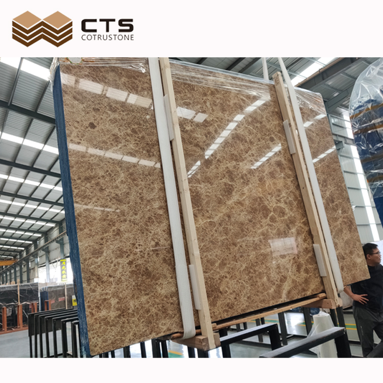 Brown Marble Slab Light Emperador Tiles Spanish Marble Products Table Border Design