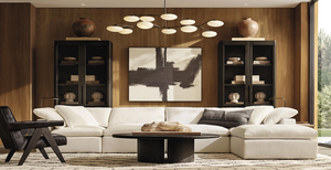 Muebles de Madera Maciza de Diseño de Lujo para Cocina, Bar, Sala de Estar, Vitrina de Exhibición, Gabinetes de Almacenamiento para Salón - Product Image 2