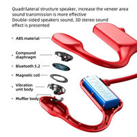 Écouteurs de sport à conduction osseuse à conduction osseuse avec bande d'oreille ouverte Audifonos Écouteurs à conduction osseuse sans fil