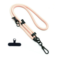 Réglable 120CM 10mm Strong Anti-Drop Mobile Téléphone Dragonne Ensembles Réglable Longe Corde Parfait Mobile Téléphone Accessoires