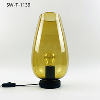 Lampes de table vintage modernes, ampoules E27, décoration d'intérieur pour chambre à coucher, éclairage décoratif