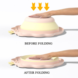 Lavabo pour enfants en <span class=keywords><strong>silicone</strong></span> épaissi mignon lavabo rétractable personnalisé pour bébé lavabo domestique - Product Image 2