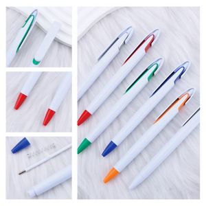 Promotional Custom Branded Plastic Uv Print Pens Full Color logo Pen <b>Sublimation</b> Blank White Stylo Ballpoint Pen - Product Image 4