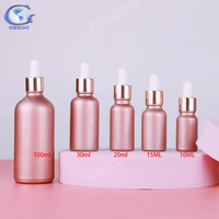 Blaue Glas-Tropfflaschen 5ml 10ml 15ml 20ml 30ml 50ml, Leere Fläschchen für Kosmetik-Serum & Ätherische Öle Verpackung