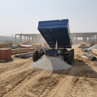 Chinesisches Autonomes Landwirtschaftsfahrzeug 1 Tonne Rad-Batteriebetriebener Farm-Minidumper Elektrische Selbstladende Mini-Schubkarre