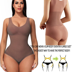 Fajas para mujer Fajas de control de barriga para mujer Vestido de control de barriga con fajas integradas - Product Image 6