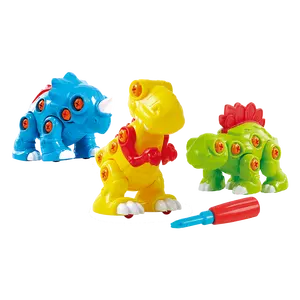 PLAYGO Dino Workshopコンボクリエイティブプラスチック組み立て分解おもちゃ恐竜組み立ておもちゃ