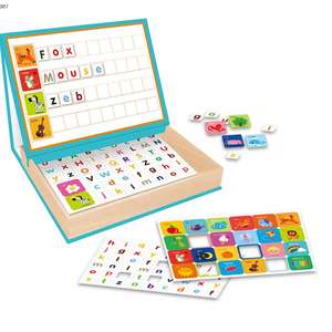 Enfants Jouets Éducatifs Creative 2 In1 Peinture Aimant <span class=keywords><strong>Alphabet</strong></span> Anglais Lettres Puzzle Jeux Boîte 3D Magnétique <span class=keywords><strong>Alphabet</strong></span> Livre - Product Image 3