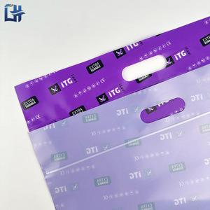 ITG <b>Plastic</b> Garment Bag Extra Durable Flat-top <b>Tote</b> Shopping Storage - Product Image 2