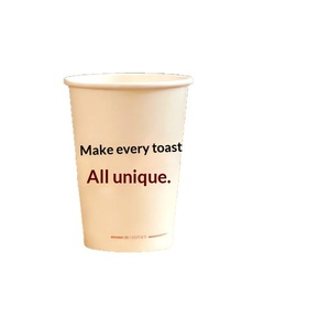 Vaso de Papel Desechable de Doble Pared Personalizado, Pedido Mínimo de <span class=keywords><strong>1000</strong></span> Unidades, Logotipo Impreso, Aislamiento Térmico, Doble Capa Gruesa para Café y Leche - Product Image 4