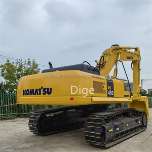 Excavatrice hydraulique Komatsu PC450-7 d'occasion la plus vendue, type chenille, 45 tonnes, 2018-2022, avec moteur et pompe - Product Image 3