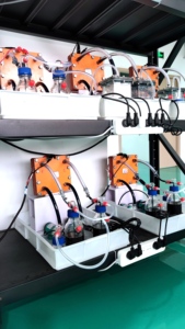 <span class=keywords><strong>Flow</strong></span> <span class=keywords><strong>Battery</strong></span> STACK vrfb STACK <span class=keywords><strong>Vanadium</strong></span> <span class=keywords><strong>Redox</strong></span> <span class=keywords><strong>flow</strong></span> <span class=keywords><strong>Battery</strong></span> 3W อุปกรณ์ทดลองการไหลของวาเนเดียมใช้ในห้องปฏิบัติการ - Product Image 2