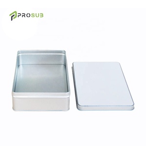 Prosub thăng hoa Trống hộp thiếc Kẹo đóng gói container tùy chỉnh in ấn Quà tặng hộp kim loại với tấm nhôm - Product Image 4