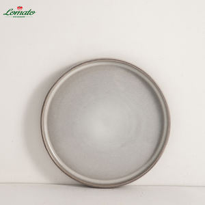 Vajilla de cerámica de estilo bohemio moderno acabada a mano, juegos de vajilla reutilizables sin BPA, flujo de esmalte reactivo para cocina casera - Product Image 4