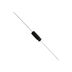 Condensador de Aluminio de 100 uF, 50V, Axial, con Orificio Pasante, Marca Manufacturer Channel, Modelo TVA1310 - Product Image 1