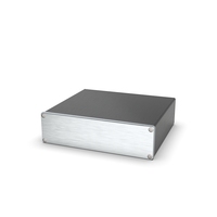 Boîtier d'amplificateur BRZHIFI 1504, boîtier de commande industrielle, boîtier en aluminium, sans protection, accepte la personnalisation en gros