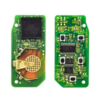 Clé de voiture à distance Datong World KOBJTF10A 315/433 MHz avec puce de proximité ID49 en ABS+métal pour Land Rover LR2/LR4/RANGE ROVER EVOQUE SPORT