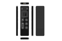 Télécommande universelle sans fil mini C120 2.4G avec souris gyroscopique et clavier sans fil