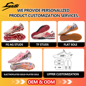 Chaussures de football unisexes professionnelles respirantes antidérapantes avec semelle intermédiaire en TPU personnalisable en gros pour l'été, l'automne et l'hiver - Product Image 2