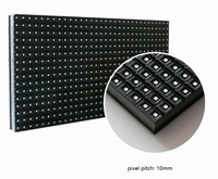 RVB SMD3535 P10 module d'affichage led extérieur matrice de points p10 16*32