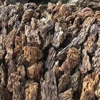 Décoration d'aquarium en pierre naturelle Dragon Stone Rock Tailles mélangées pour décor de réservoir de poissons micro-paysage