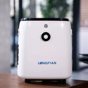 Longfian医療用連続フロー1-7Lポータブル酸素濃縮器、旅行用バッテリー付き - Product Image 4