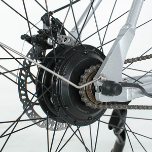 Zodin nhẹ nhàng thời trang giải trí 250W 10.5ah 36V không chổi than 7 tốc độ bánh răng/cổng vành đai/đơn bánh 28inch/700C thành phố Xe đạp điện - Product Image 3