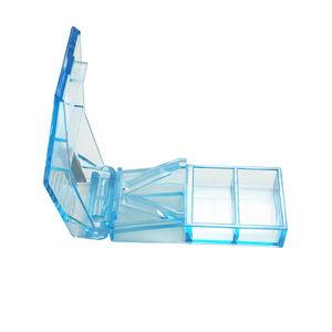 Support portable pour tablette en PP, boîte de rangement pour médicaments, coupe-comprimés, séparateur de pilules - Product Image 2