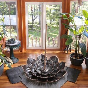 Quemador de Incienso Metálico Acasa Arto en Oferta, con Soporte Portátil para el Hogar, para Aromas de Sándalo Chino, Uso en Todas las Estaciones - Product Image 2