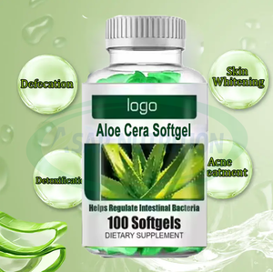 Kapsul Minyak Ekstrak Lidah Buaya Ausreson, Suplemen Kecantikan, Pembakar Lemak, Pelangsing, Kapsul Lidah Buaya - Product Image 4