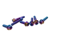 Vente directe d'usine baut boulon en titane M5 M6 M8 M10 gr5 titane pour moto vélo
