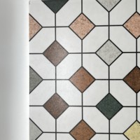 Nordic Vintage 300mm X 300mm Carrelage en céramique Carrelage de sol antidérapant de haute qualité pour cuisine salle de bain toilette balcon Design rustique