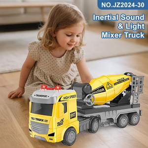 Camion mélangeur à béton acousto-optique personnalisé pour enfants - Véhicule de transport d'ingénierie haute vitesse avec lumières clignotantes - Product Image 2