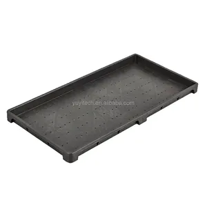 300x600mm Stackable Strong Flat PP Plastic Paddy Nursery Hydroponic Seedling Planting Rice Transplanter Seeding Tray