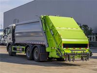 Camion de collecte de déchets Howo 4x2 Chine, neuf, 3-25 m³ avec compacteur et chargeur arrière