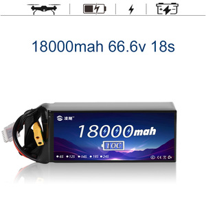 แบตเตอรี่ลิเธียมไอออนคุณภาพสูง 18000mAh 192Wh/kg ความหนาแน่นสูง 18s 10C สำหรับโดรน ราคาโรงงาน ผลิตภัณฑ์คุณภาพสูงแท้ 18000m - Product Image 4
