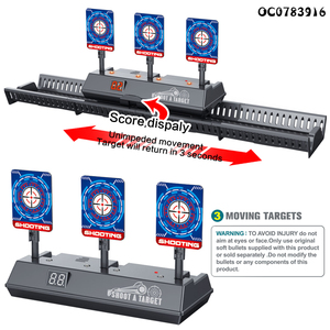 B/O-<span class=keywords><strong>pistola</strong></span> electrónica de juguete <span class=keywords><strong>Orbit</strong></span>, juguete móvil de tiro con sonido ligero - Product Image 3