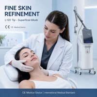 JONTELASER L600 Laser fractionné CO2 pulsé pour le resserrement vaginal, l'élimination des vergetures, le blanchiment de la peau, refroidissement par air haute performance 40W/70W
