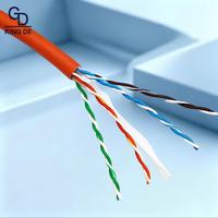 Cable LAN Cat6A UTP FTP SFTP 23AWG de Cobre Sólido de Alta Velocidad para Cámaras CCTV y Redes Domésticas PoE