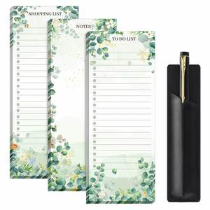 Convenient Reusable Traditional Medium Refrigerator Magnetic Memo Pad with <b>Heavy</b>-<b>Duty</b> <b>Magnet</b> Grocery List Custom Shape - Product Image 1